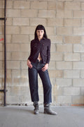 MARC JACOBS BLACK DENIM UTILITY JACKET