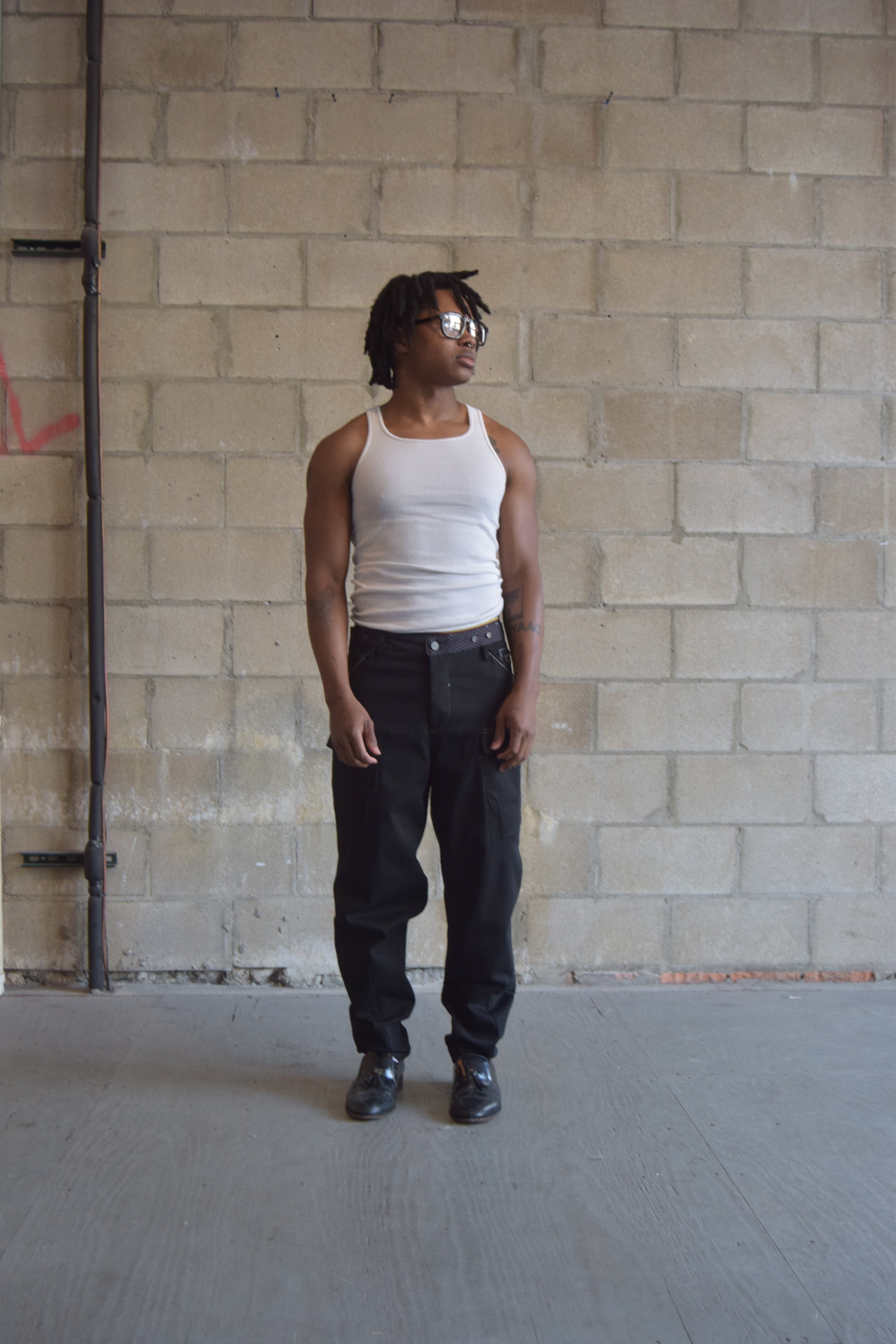 UMIT UNAL STRUCTURED + STITCHED PANTS