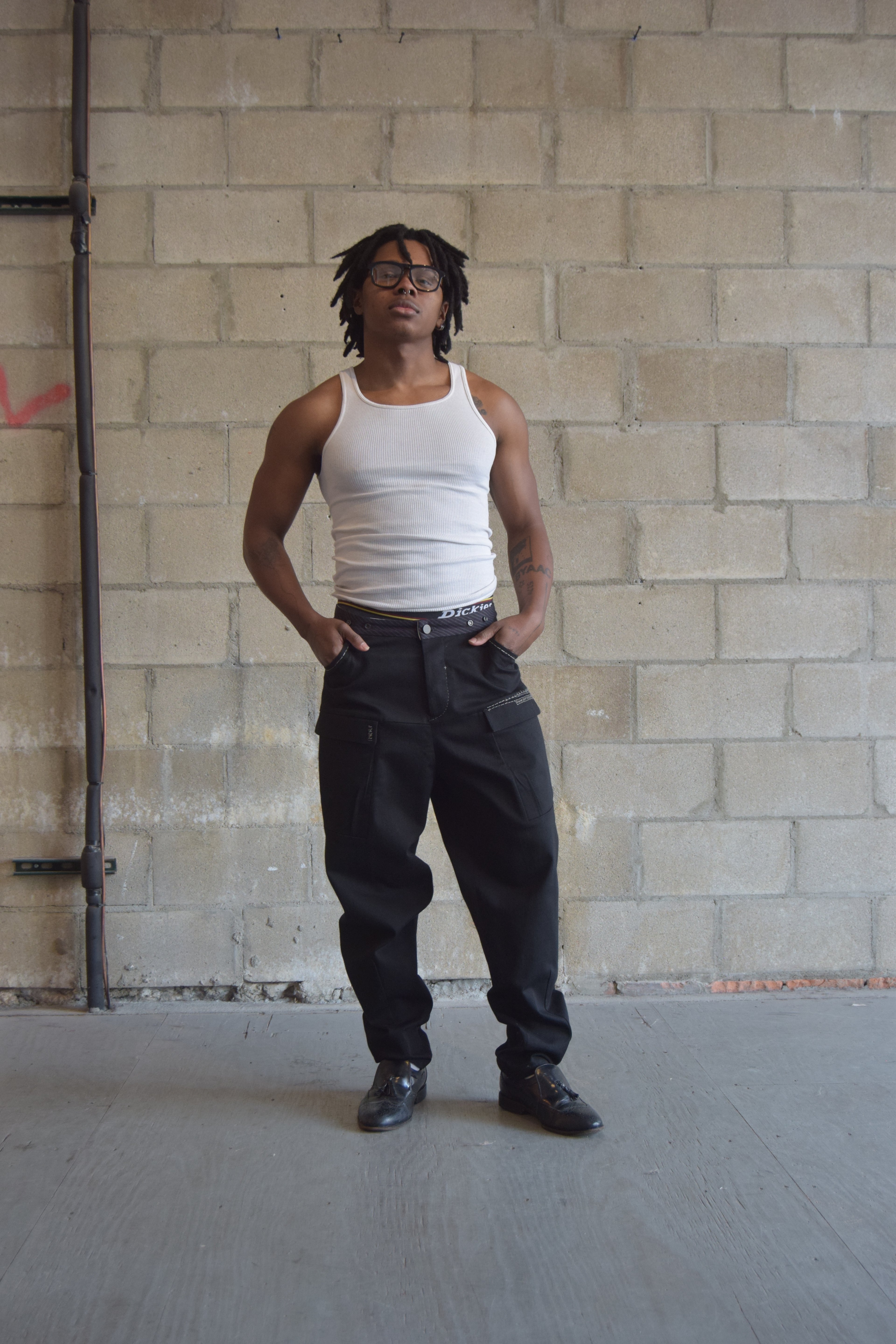 UMIT UNAL STRUCTURED + STITCHED PANTS