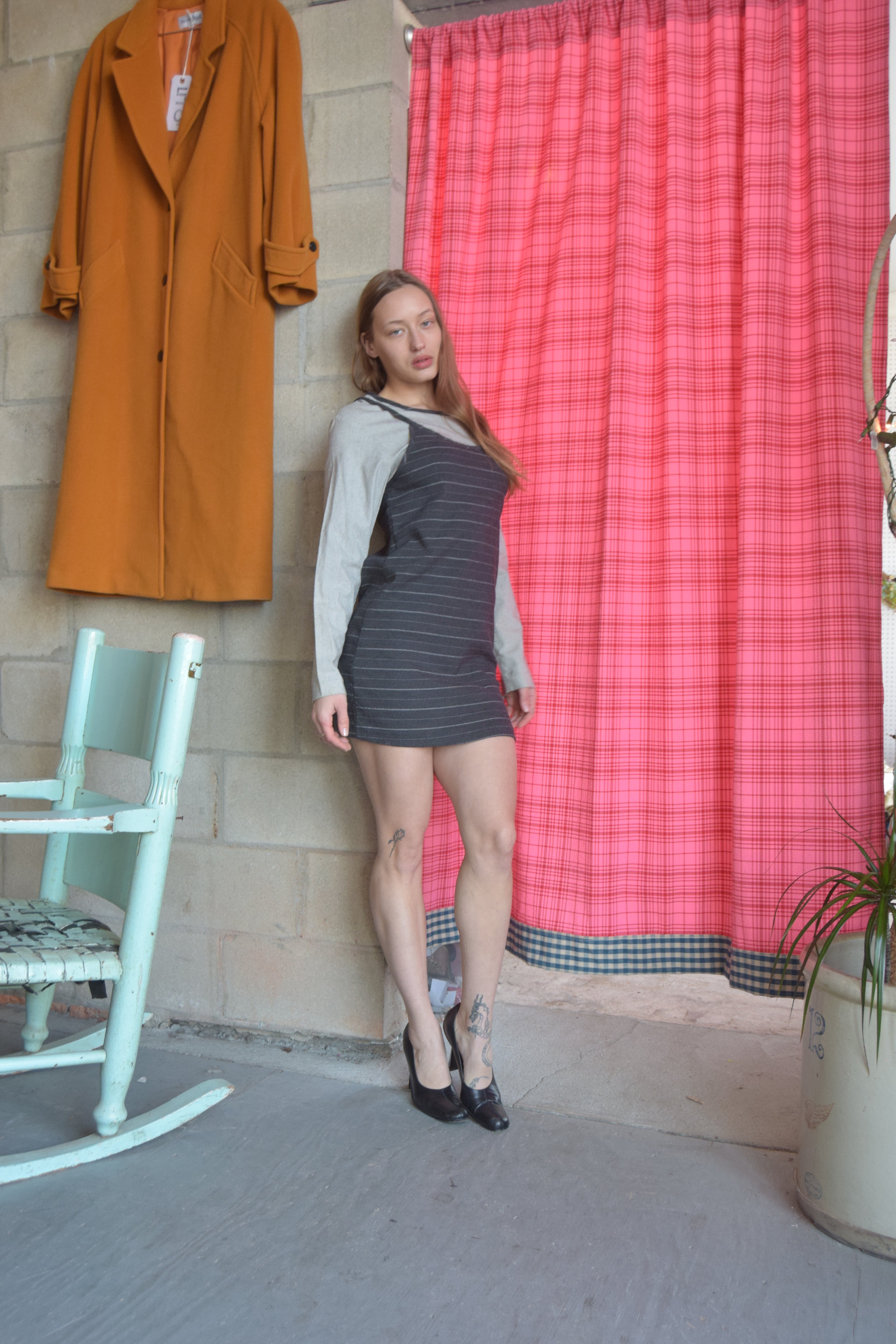 BROADWAY CONNECTION TANK 90S MINI DRESS