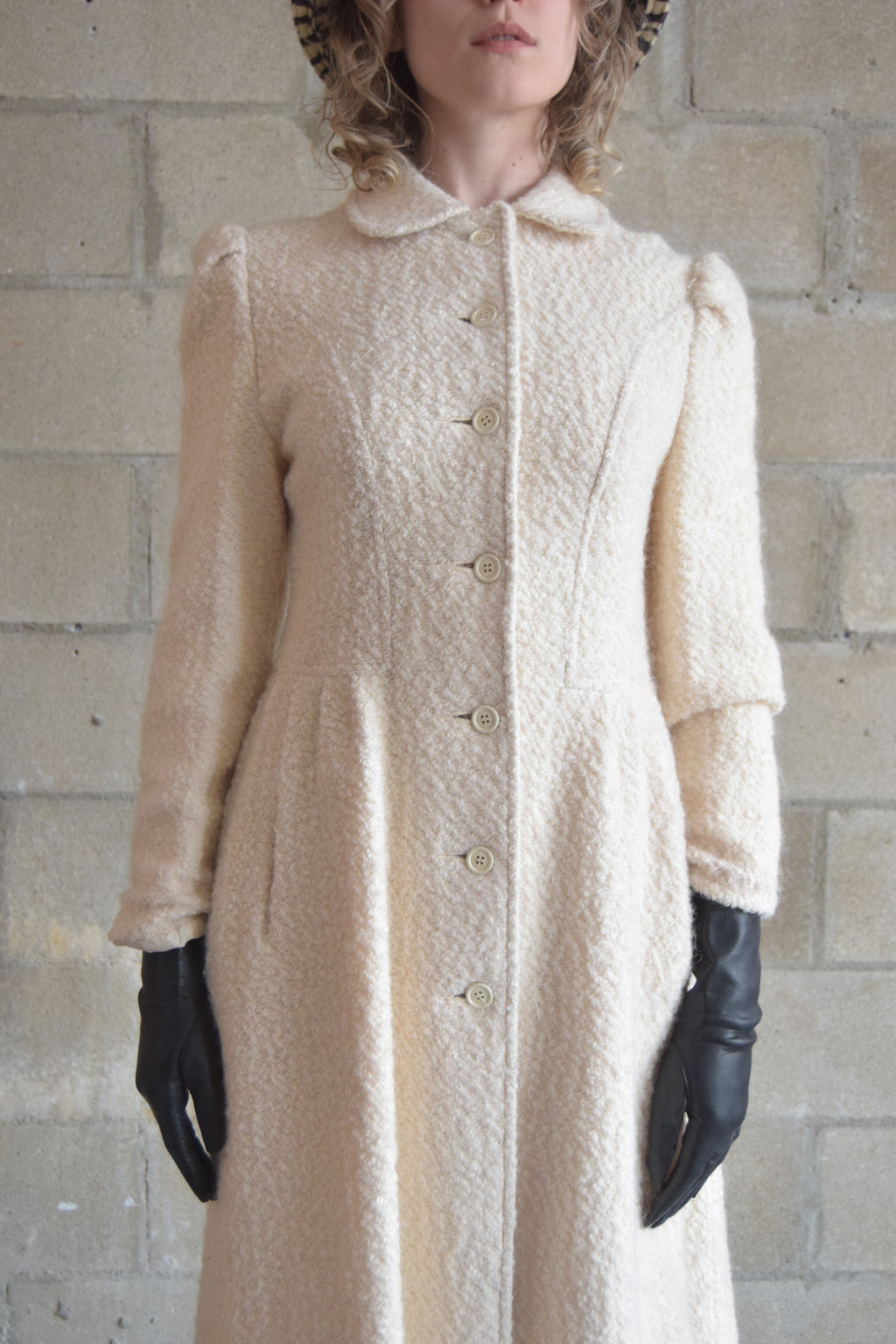 CREAMY PRINCESS COAT