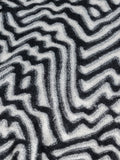 MISSONI VINTAGE BLACK AND WHITE PATTERNED CARDIGAN