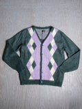 NEEDLES GREEN ARGLYE CARDIGAN