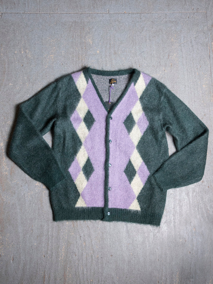 NEEDLES GREEN ARGLYE CARDIGAN