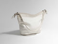 CLASSIC 2000S DONALD J PLINAR WHITE LEATHER SHOULDER BAG
