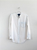 RALPH LAUREN LIGHT BLUE WASHED COTTON BUTTON DOWN